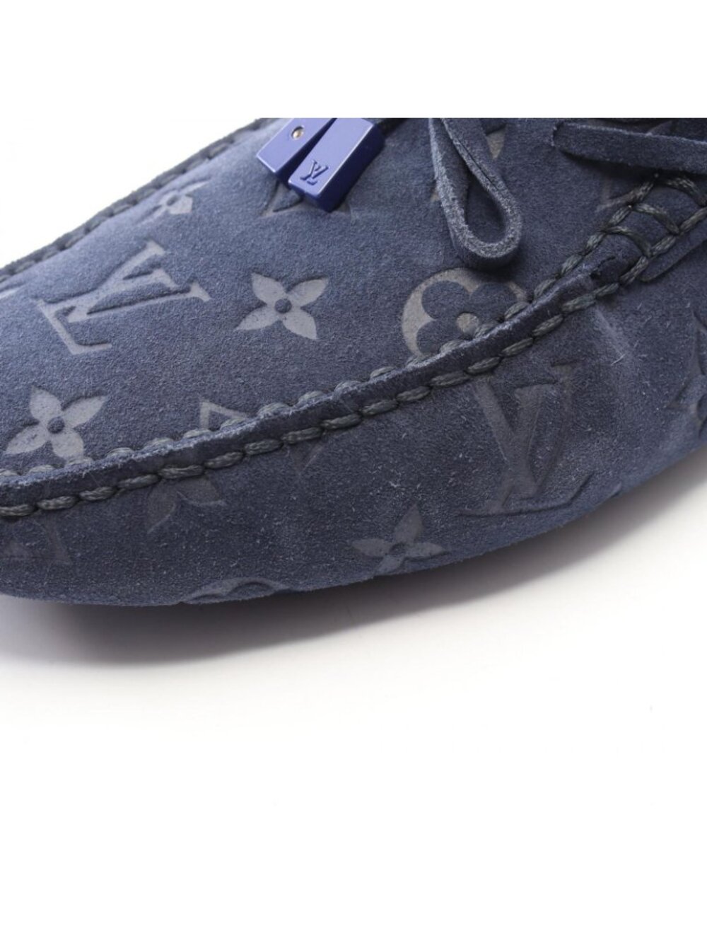 Louis Vuitton Shoes LV Driver Line Suede Driving - Picture 7 of 10